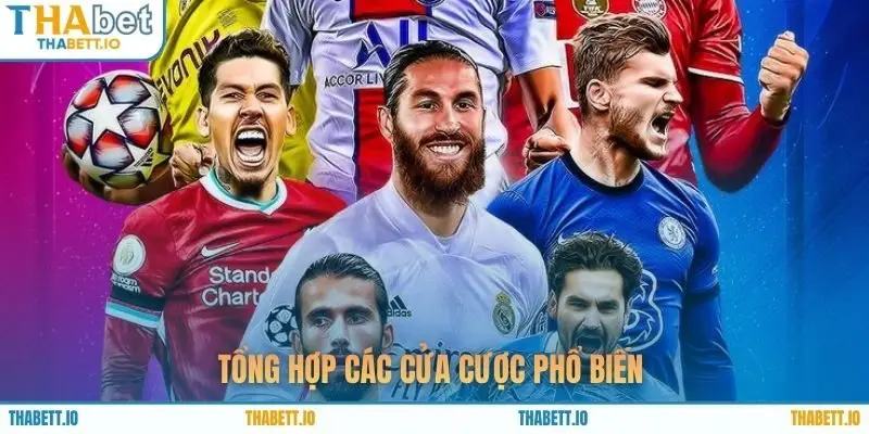 Tổng hợp các cửa cược phổ biến